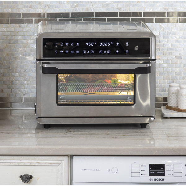Aria Air Fryers Aria 30qt Air Fryer Toaster Oven With 450° Superheat